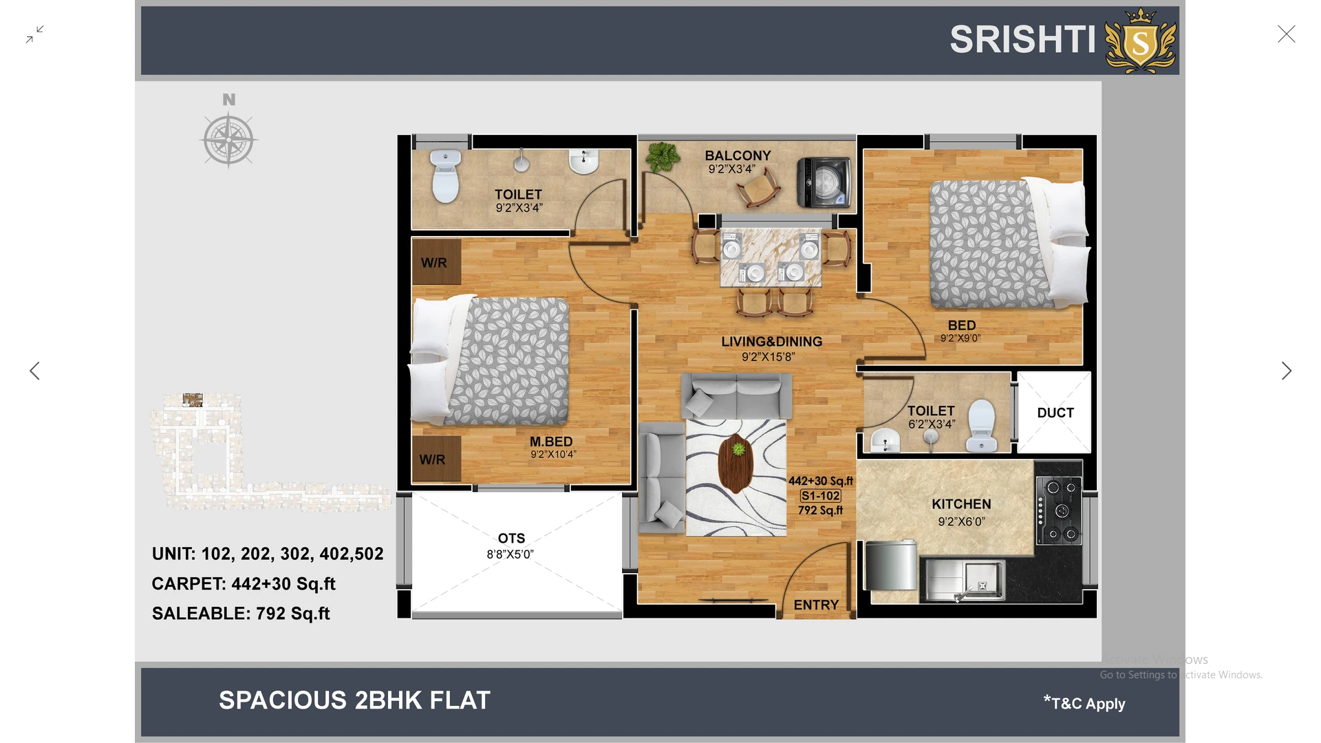 CREATIONS SRISHTI Flats in Tiruvallur Affordable Flats for Sale